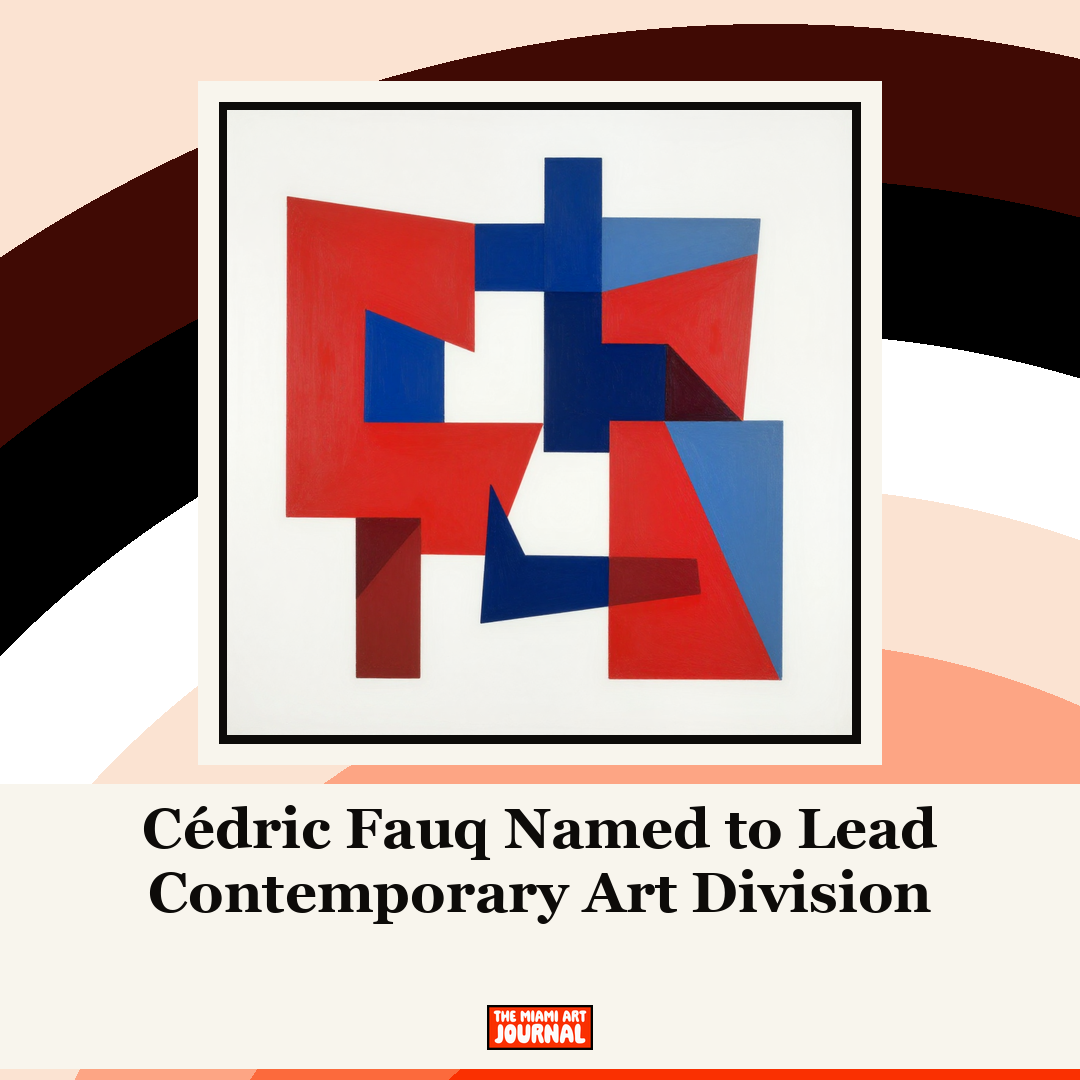 Cédric Fauq Named to Lead Contemporary Art Division