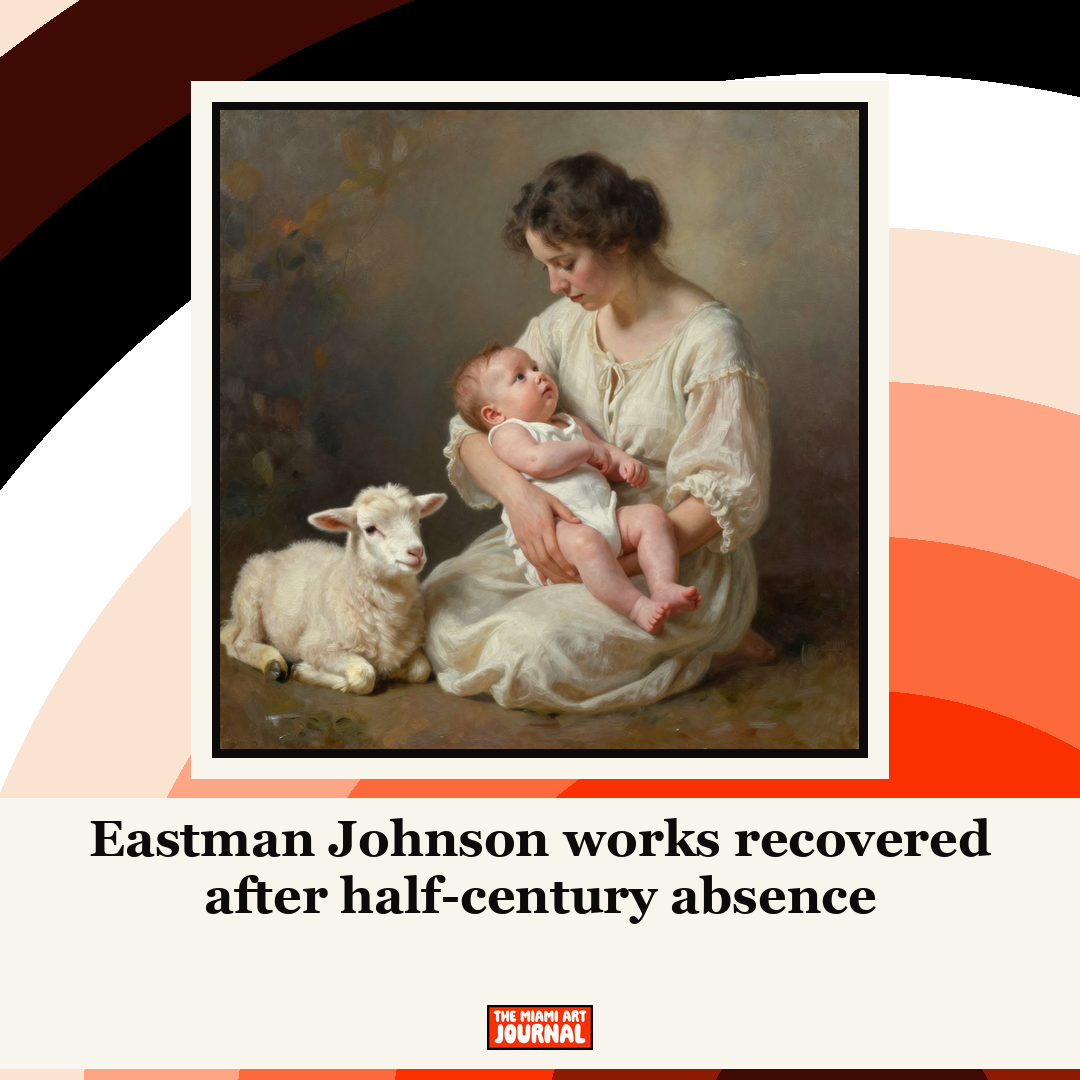 Eastman Johnson works recovered after half-century absence