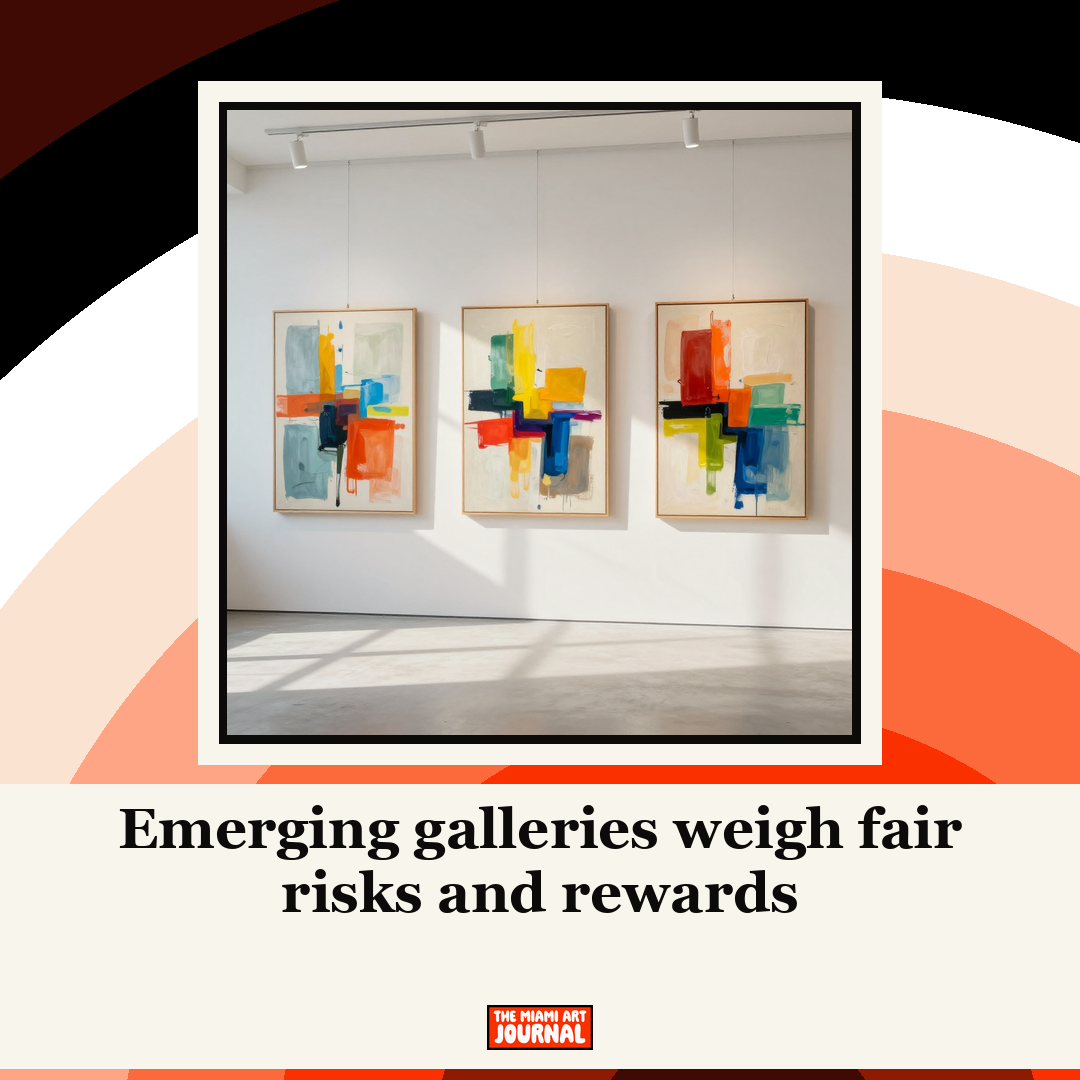 Emerging galleries weigh fair risks and rewards