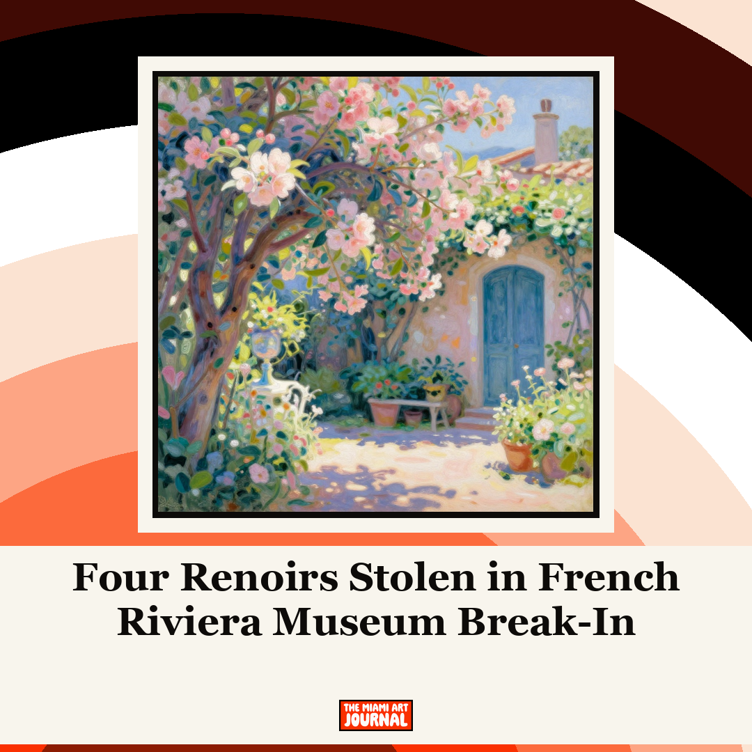 Four Renoirs Stolen in French Riviera Museum Break-In