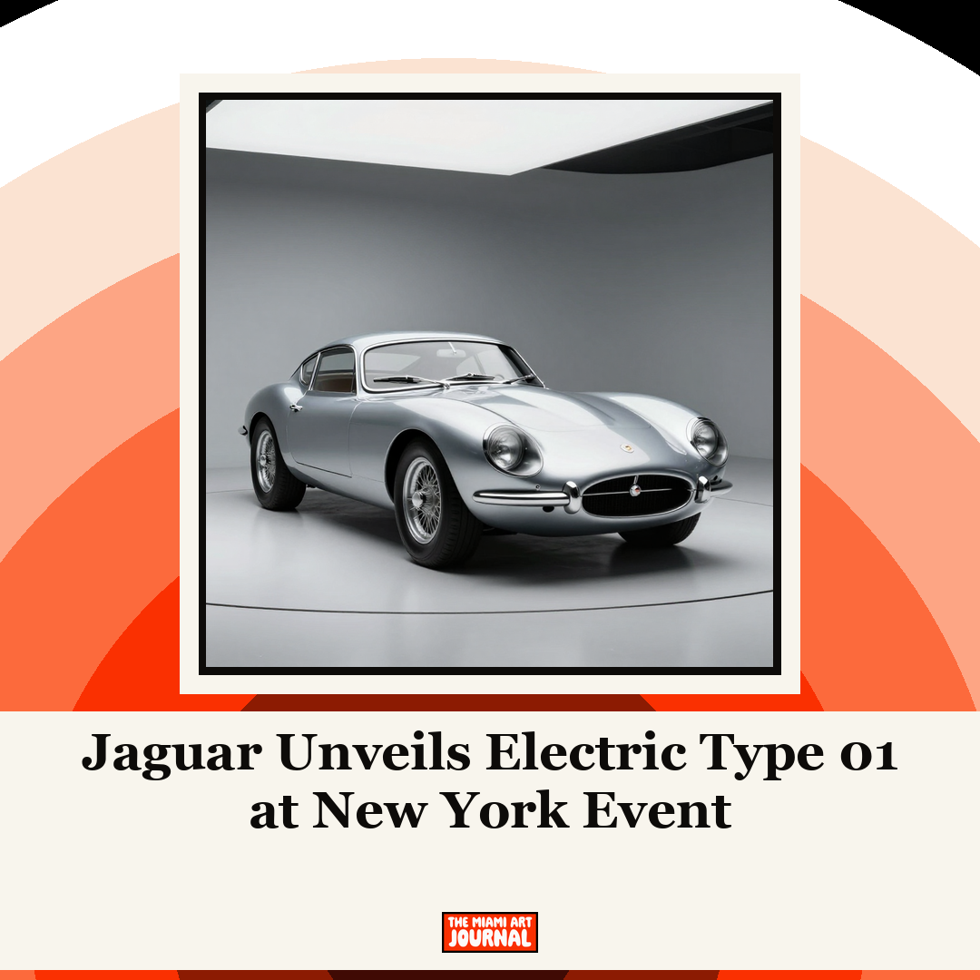 Jaguar Unveils Electric Type 01 at New York Event