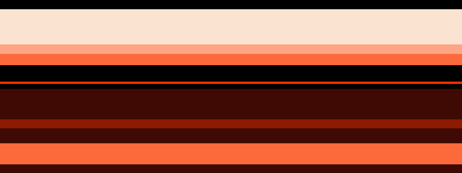 Horizontal strata in the Journal's palette, layered like a wall section