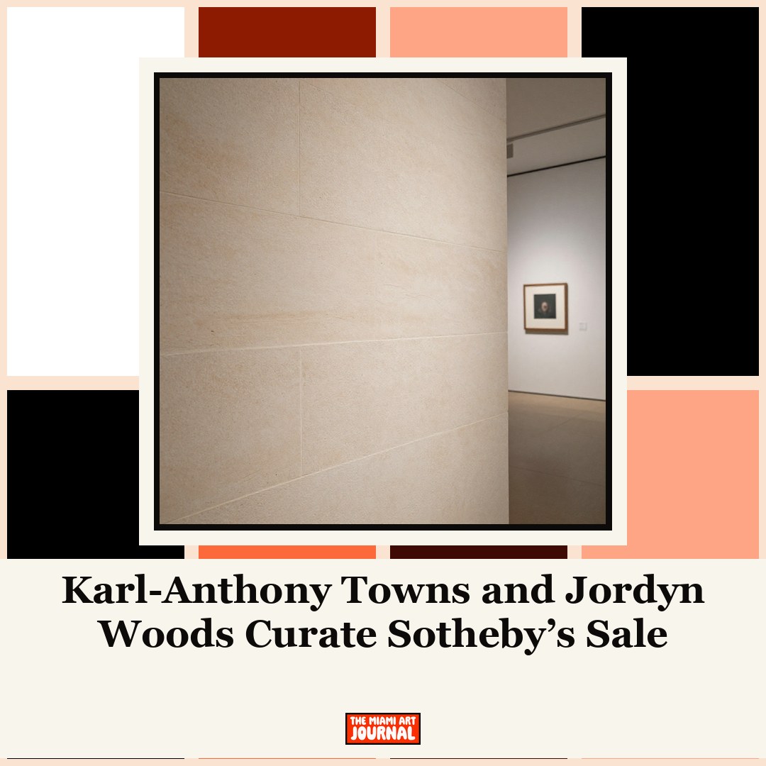 Karl-Anthony Towns and Jordyn Woods Curate Sotheby’s Sale